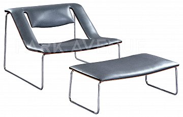 Кресло + пуф