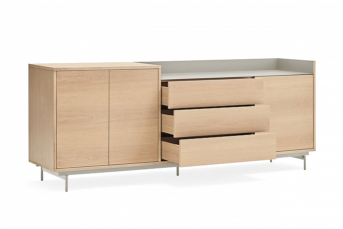 Комод Valley с металической столешницей